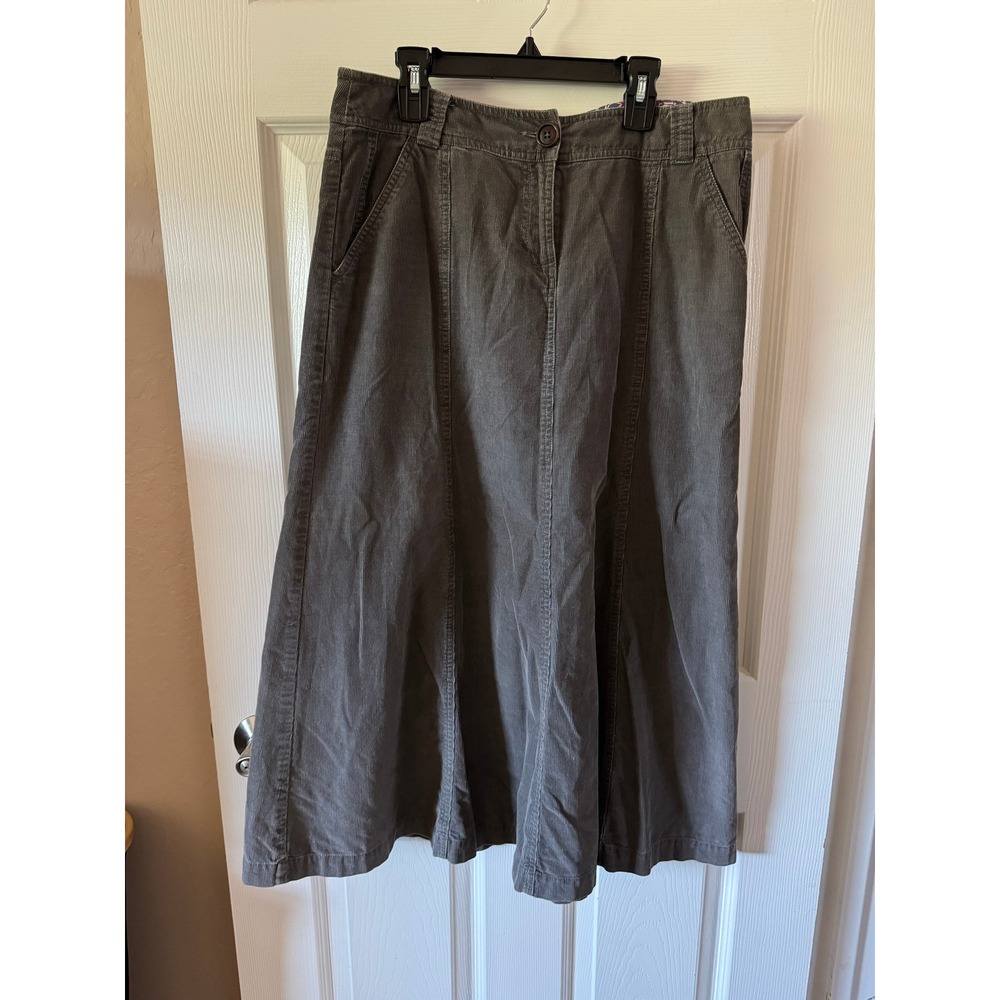 Boden Petra Cord‎ Midi Skirt Size 12R